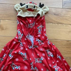 Women’s rudolph onsie - size large